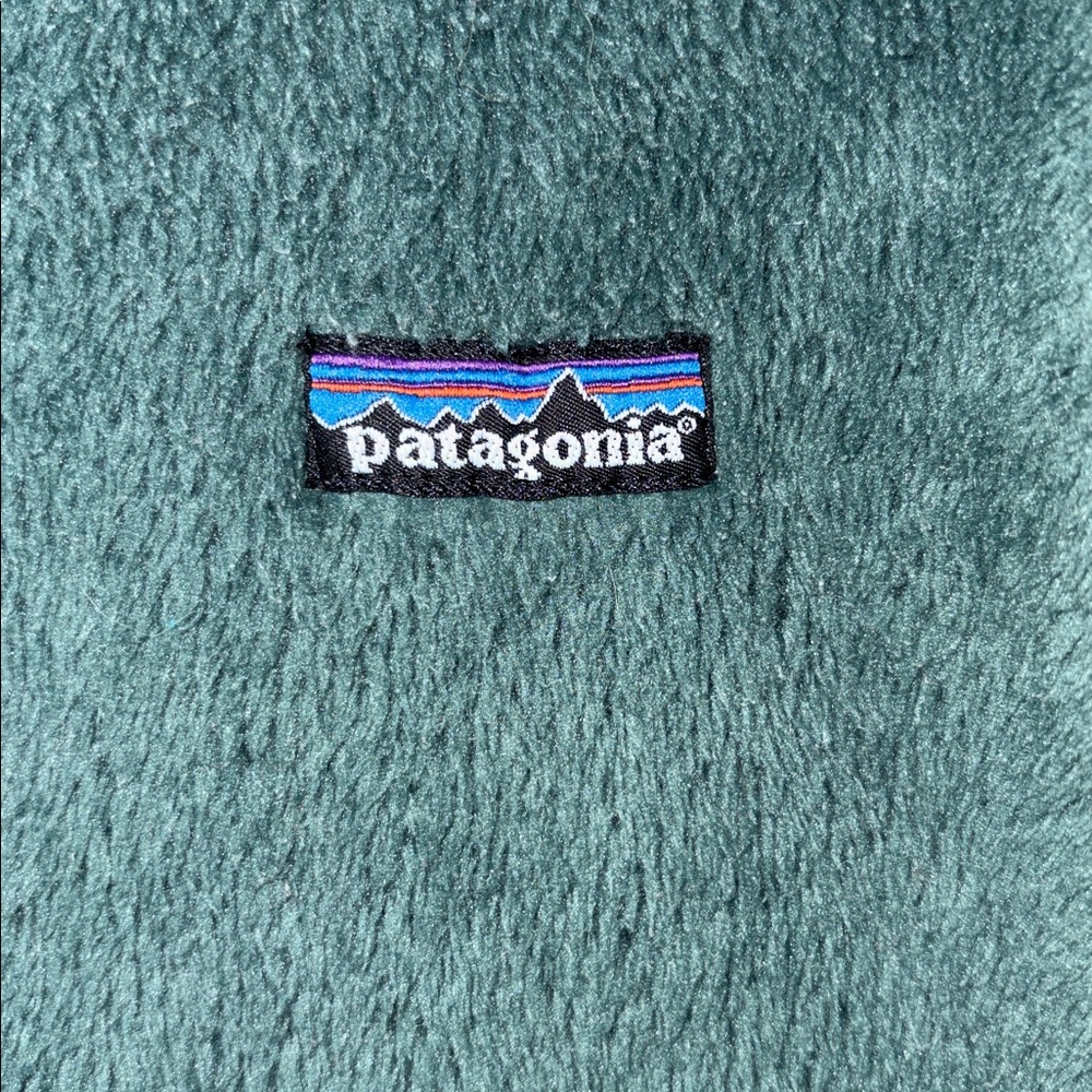 Vintage Y2K PATAGONIA Polartec Regulator Sea Green Fleece Jacket Made in USA - Picture 4 of 16